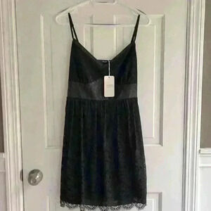 NWT black lace dress witchy, fairy grunge style size nosferatu 10 whimsigoth